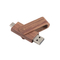 USB A và loại c ổ đĩa flash USB bằng gỗ với USB2.0/3.0 kiểu giao diện để truyền dữ liệu nhanh